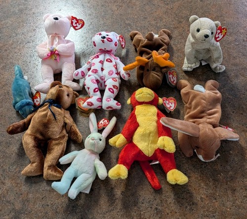 Beanie babies attic - ty,